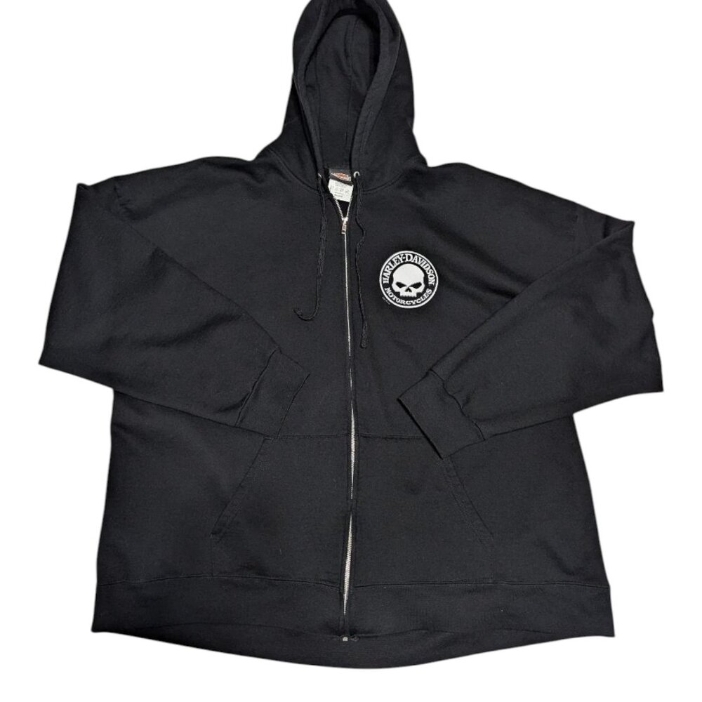 🔥 Harley-Davidson Gold Rush Zip-Up Hoodie (4XL) – Perfect Christmas Gift! 🎄